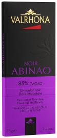 Valrhona Chokladkaka med extra hög cacaohalt Valrhona Abinao 85% 70 g - Nostalgiska.se