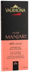 Valrhona Fruktig mörk chokladkaka från Valrhona - Manjari 64% 70 g - Nostalgiska.se