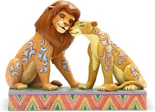 Disney samlarfigur Simba och Nala från lejonkungen - Nostalgiska.se