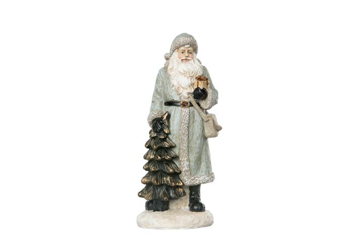 Bild 1,  Tomte gammeldags turkos - Nostalgiska.se