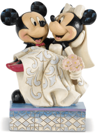 Disney samlarfigur Disney Jul - Musse & Mimmi bröllopsfigur - Nostalgiska.se