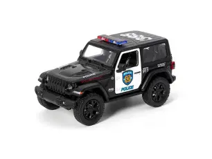  Modellbil -1:34 Jeep Wrangler Police - Nostalgiska.se