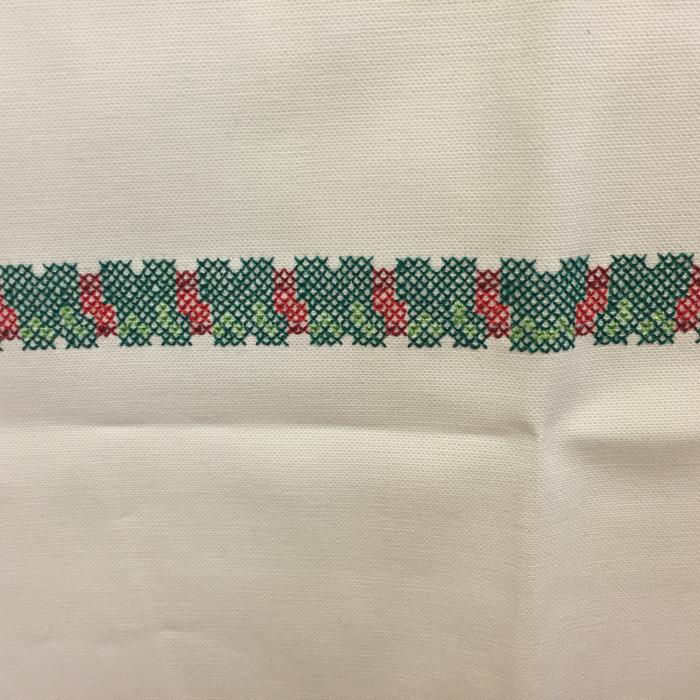 Bild 3,  Broderad väggbonad 