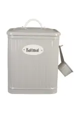  Pl&aring;tburk kattmat Beige - Nostalgiska.se