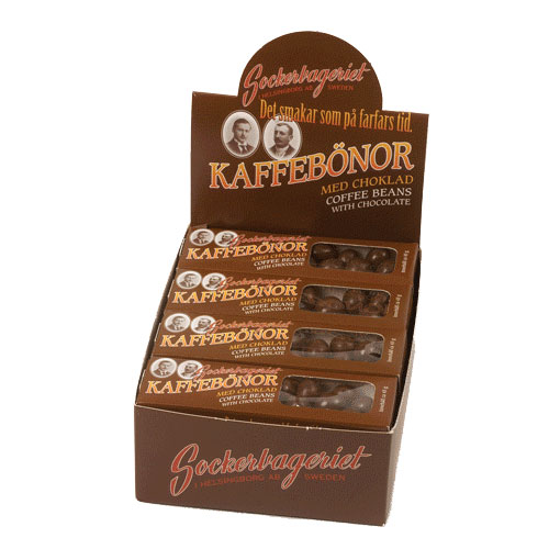  Kaffebönor med överdrag av mörk choklad - Nostalgiska.se