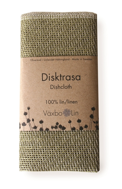 Växbo Lin Disktrasa Olivgrön - Nostalgiska.se